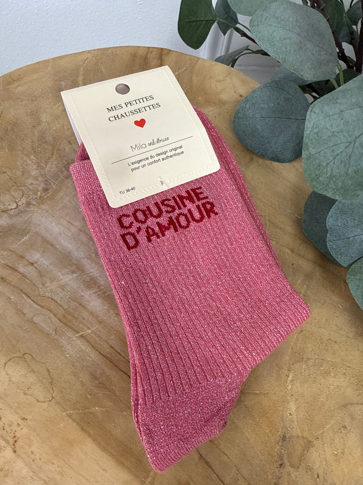 CHAUSSETTE COUSINE D'AMOUR