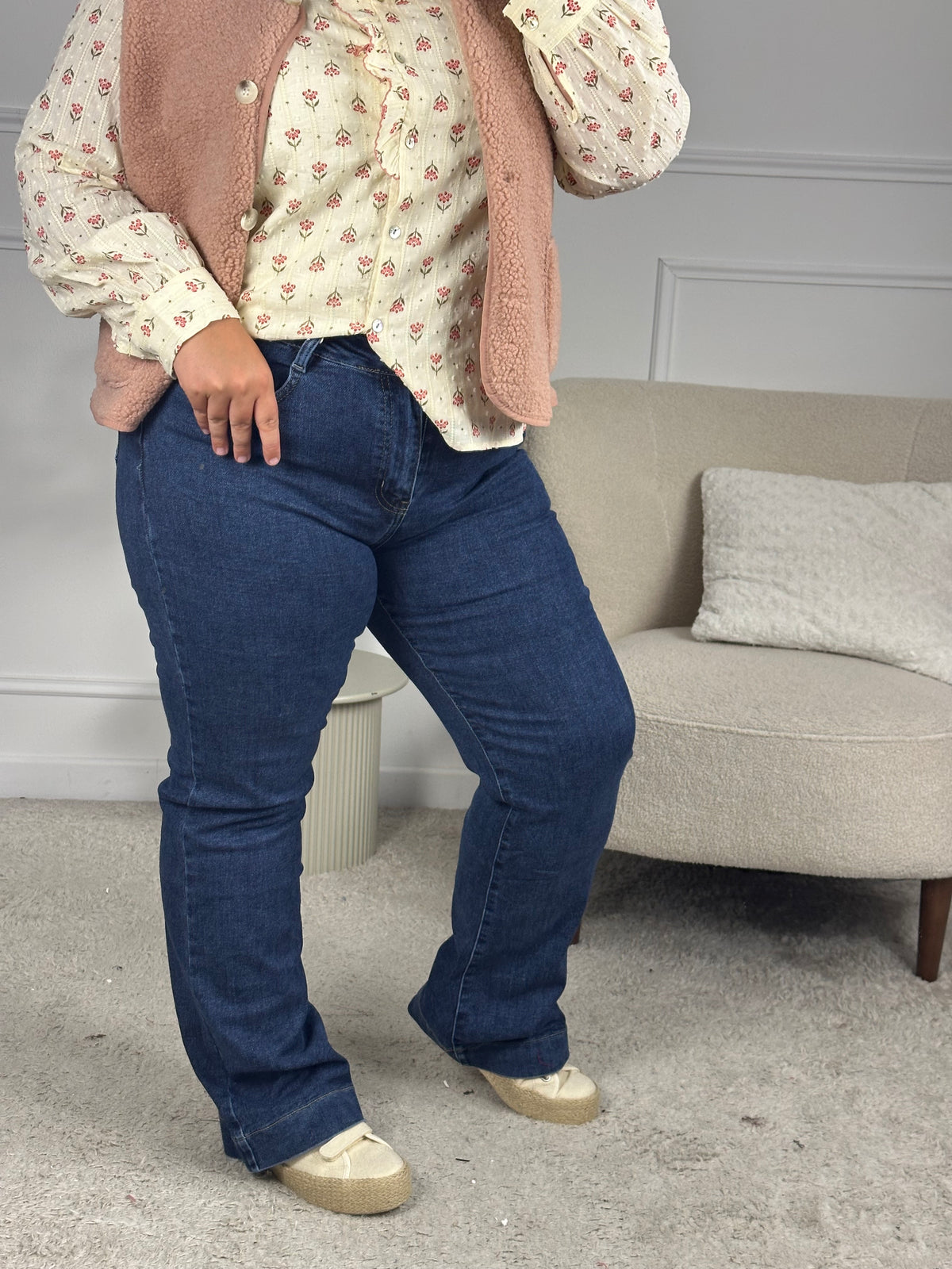 JEAN WIDE LEG CAITLIN
