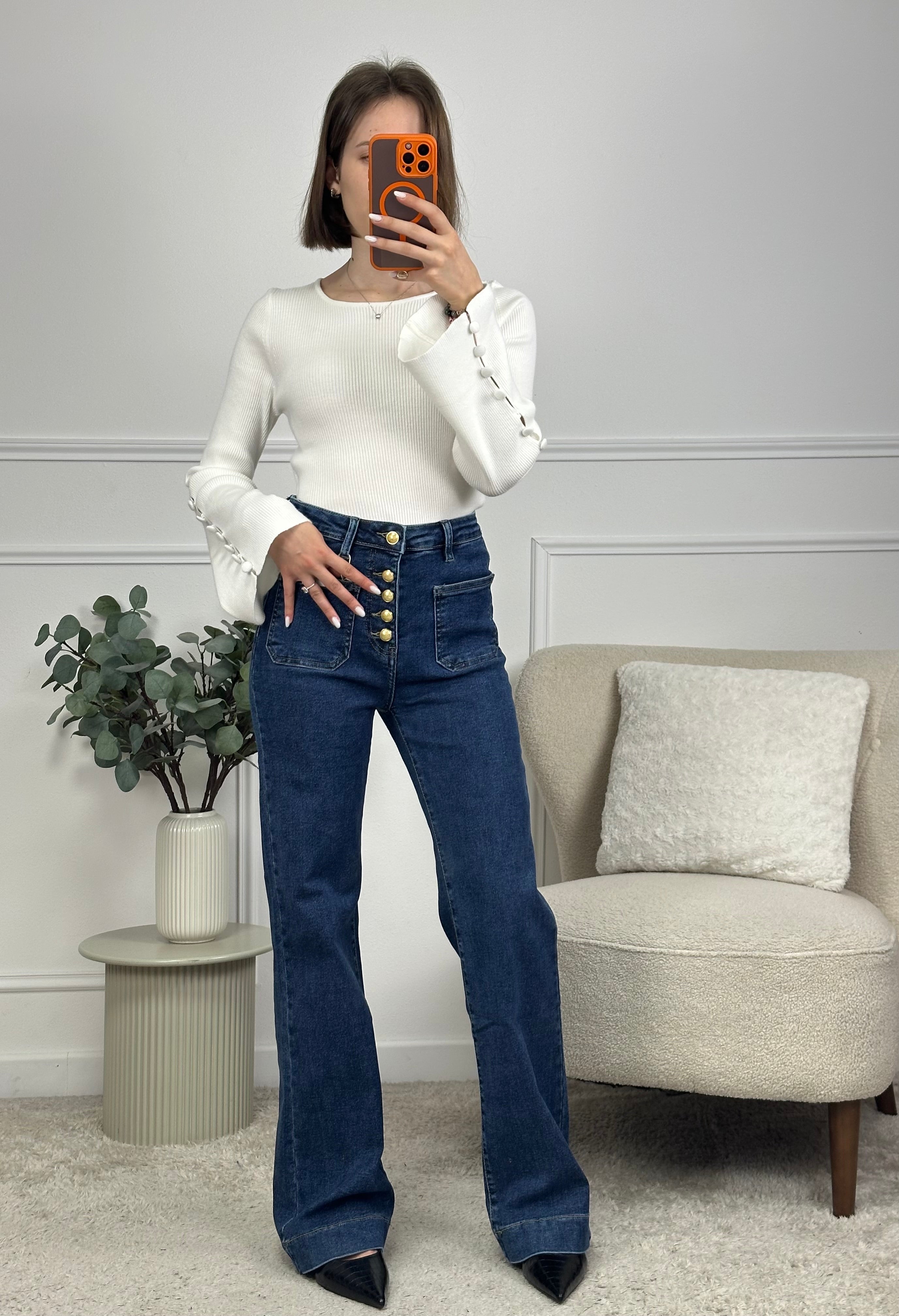 JEAN WIDE LEG LUCIANA