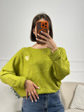 PULL CHLOE OVERSIZE A COEUR