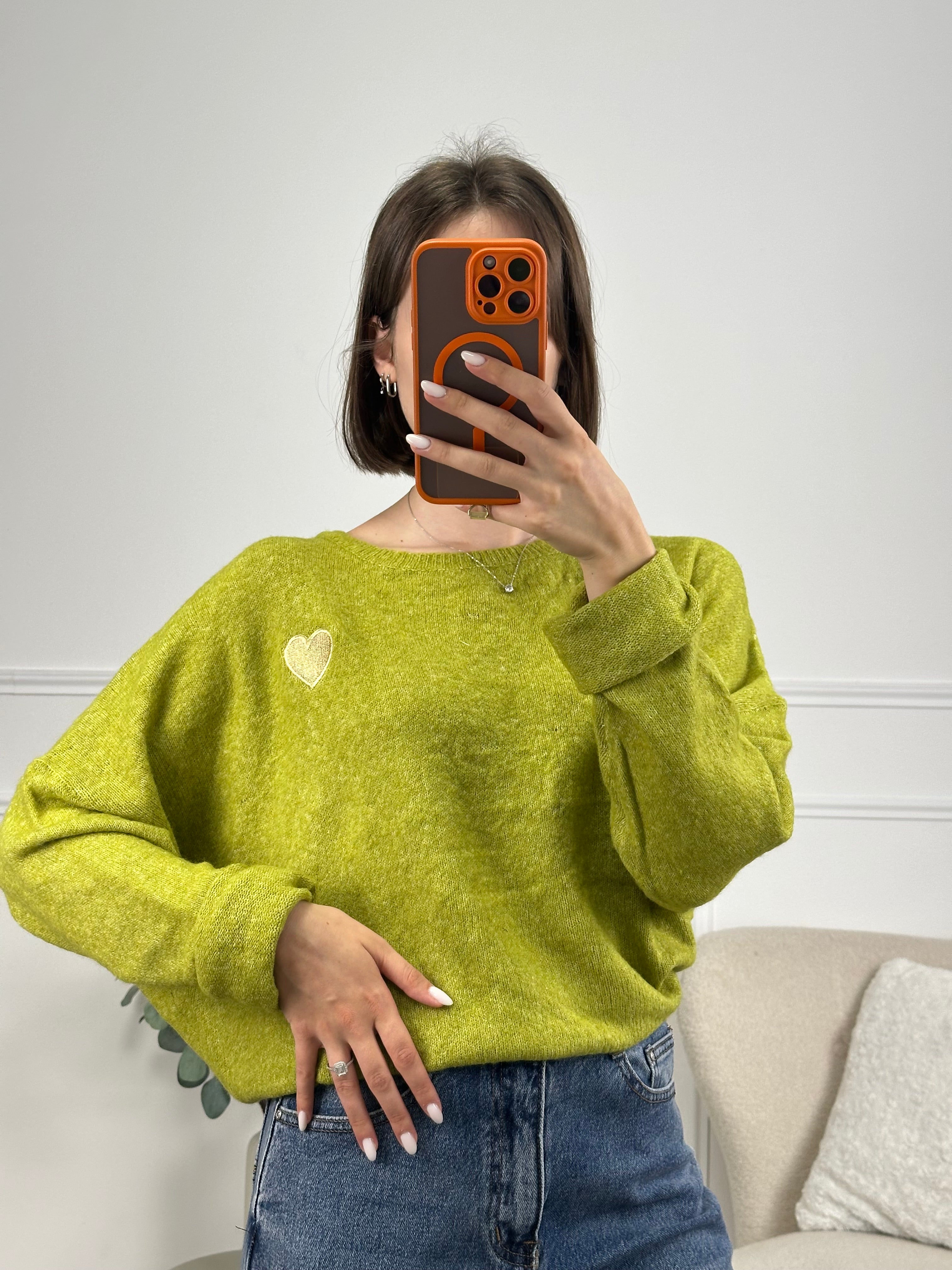PULL CHLOE OVERSIZE A COEUR
