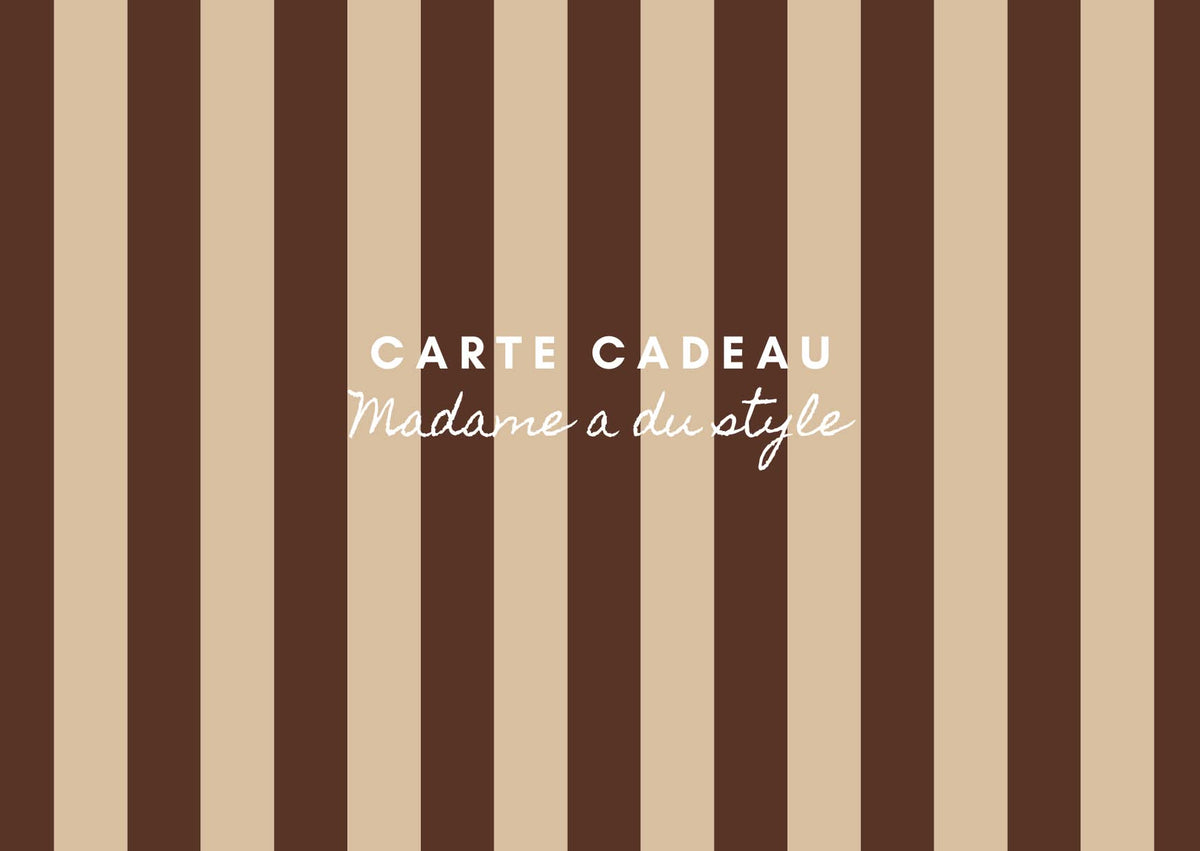 Carte cadeau MADS
