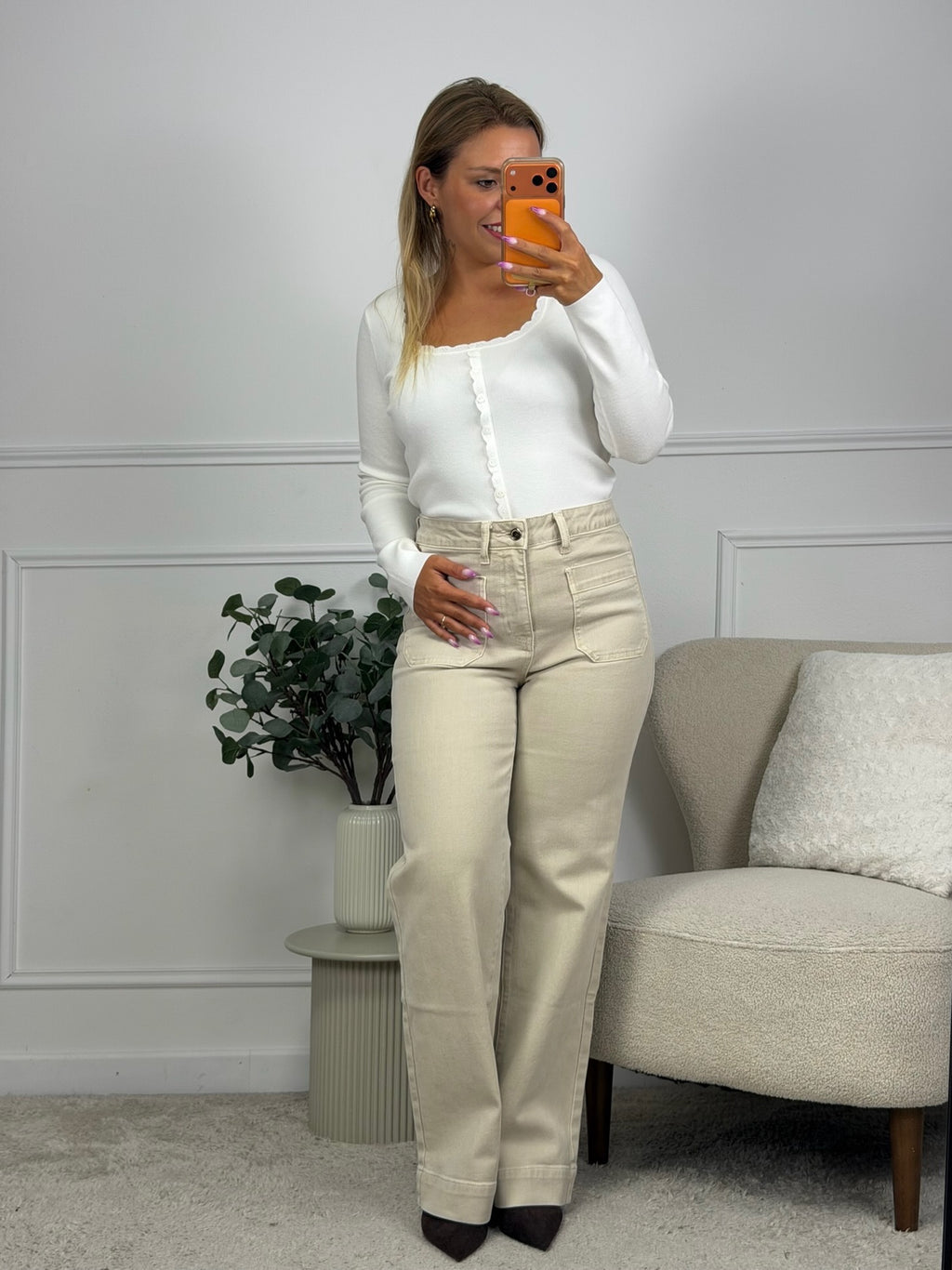 JEAN WIDE LEG FRED