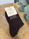 CHAUSSETTE FEMME FATALE