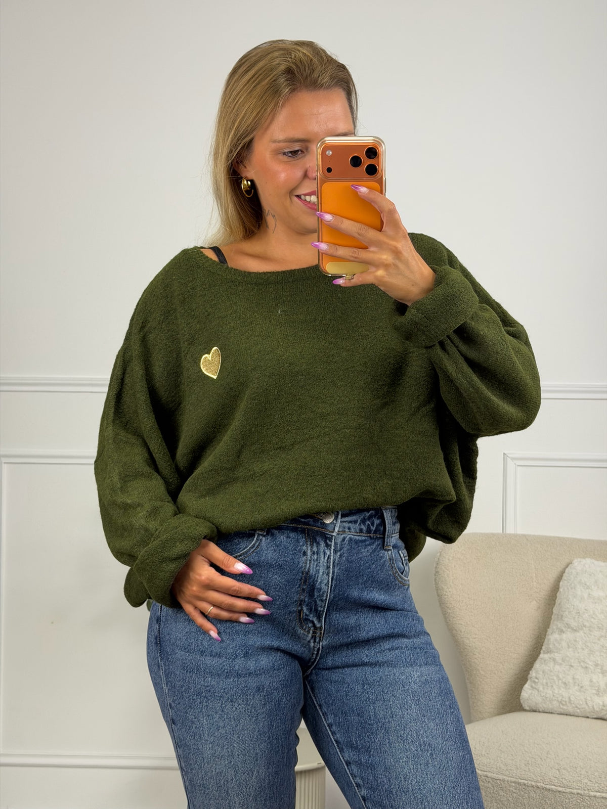 PULL CHLOE COEUR