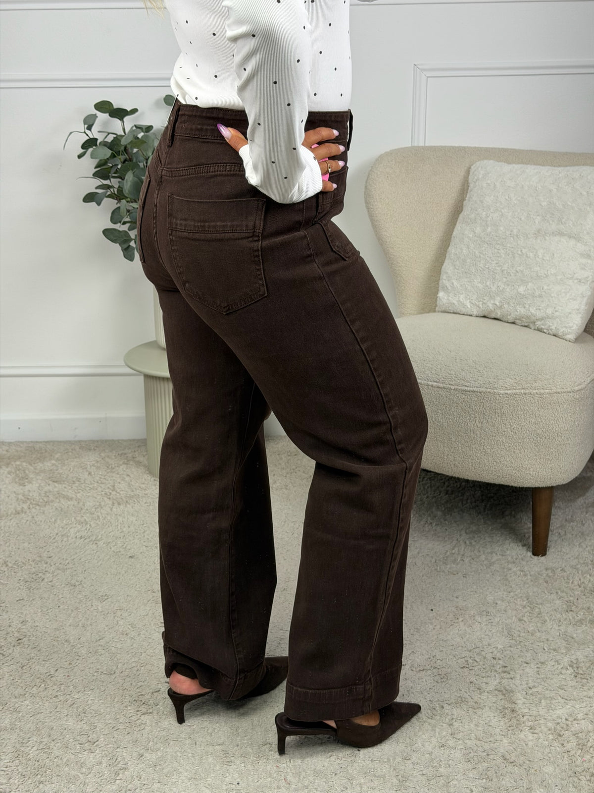 JEAN WIDE LEG FRED