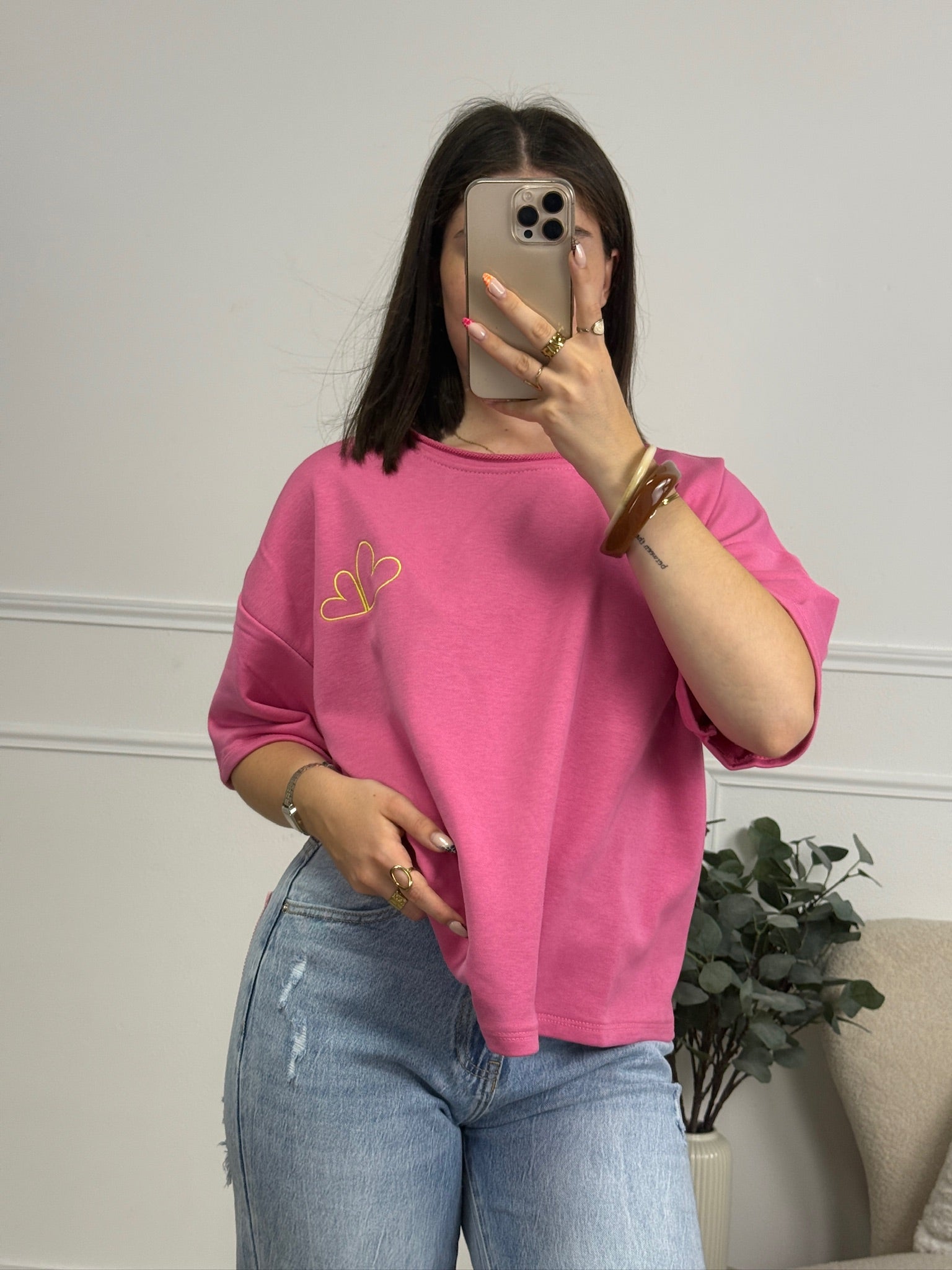 T-SHIRT VIOLETTE
