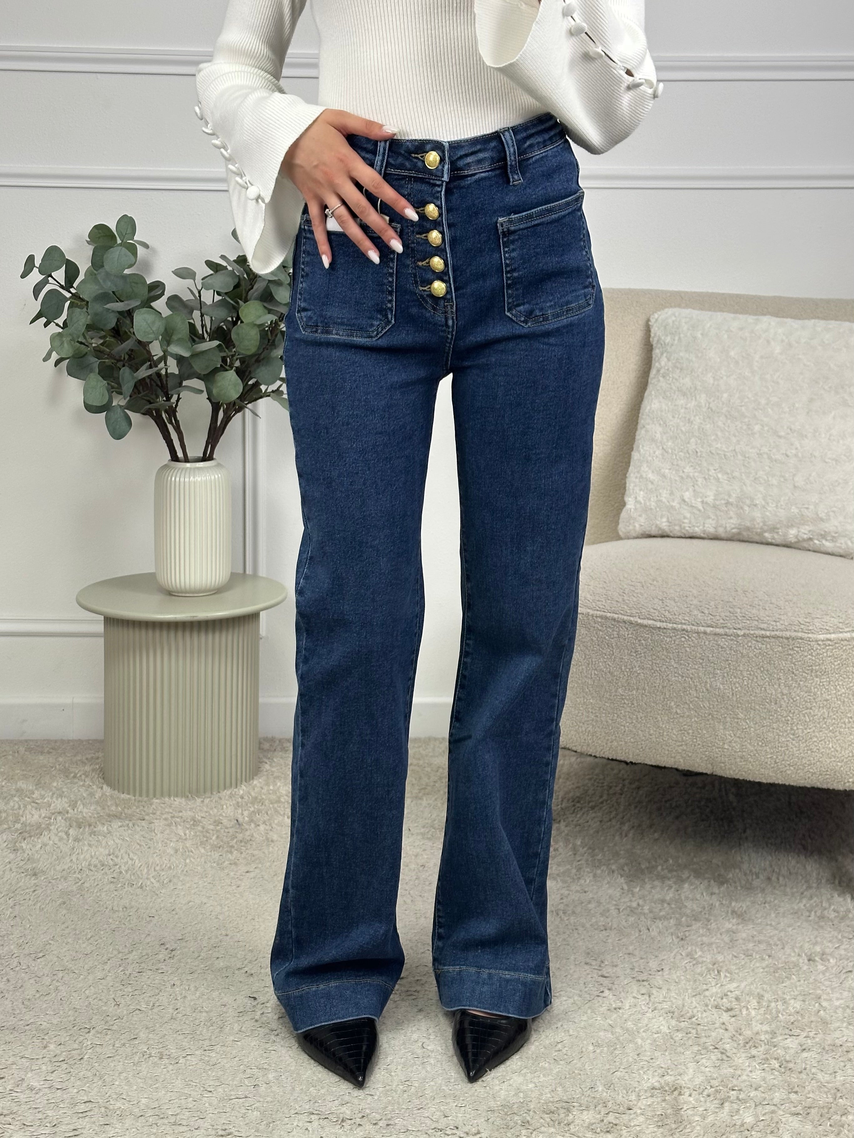 JEAN WIDE LEG LUCIANA